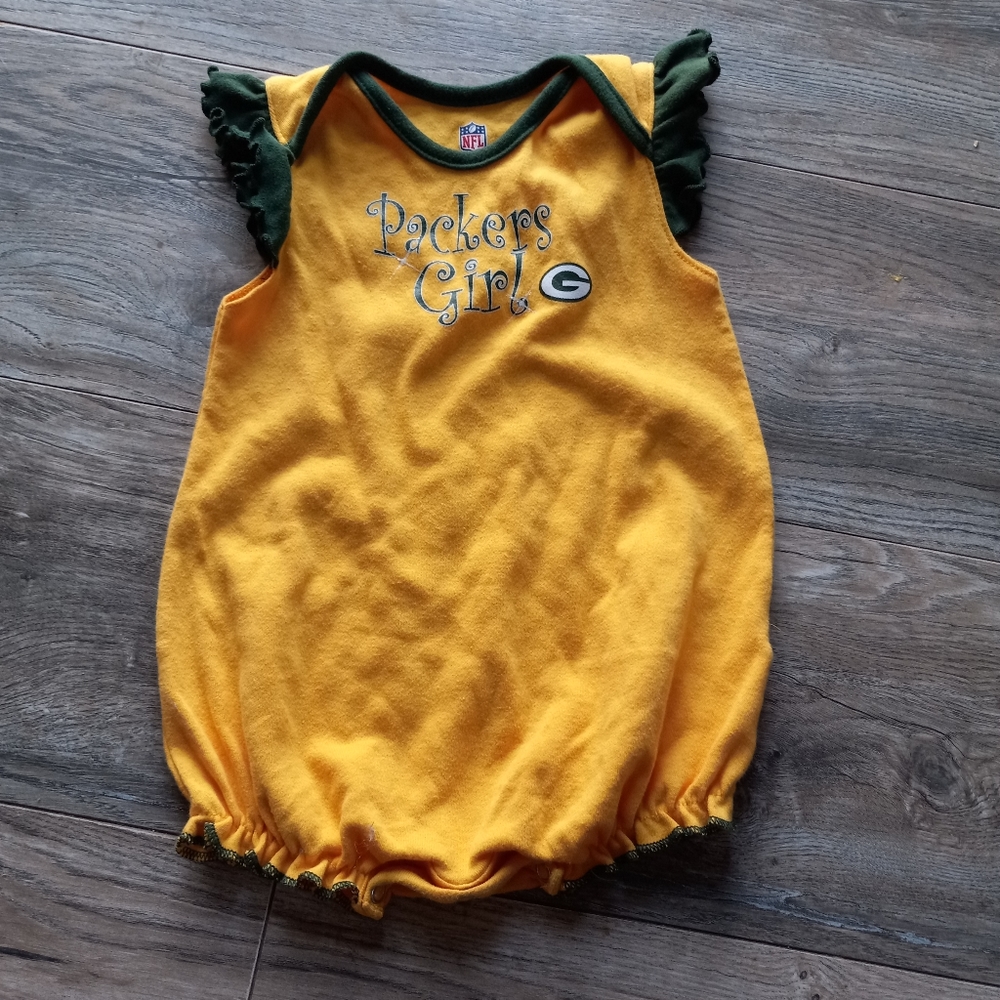 NFL "Packers Girl" onsie 18 months